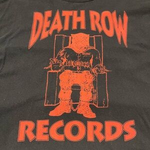 Death Row Records Black T-Shirt